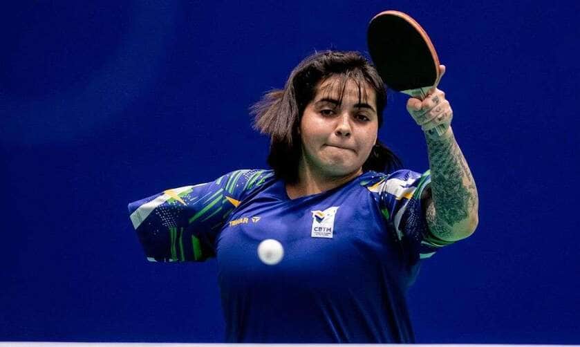 Aberto Paralímpico do Brasil Fa20 2023 -  Bruna Alexandre - tênis de mesa - Dia 02 - 25/03/2023