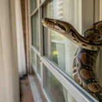 Jiboia de 1,7 metro é capturada em residência e devolvida à natureza em Alta Floresta (MT)