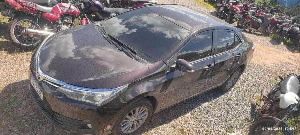 veículo recuperado pela polícia civil de mato grosso