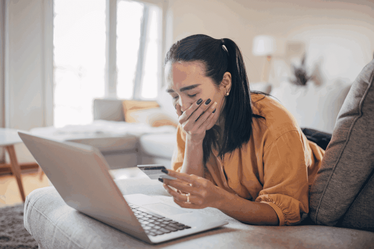 vítima de golpe-golpe pela internet