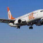 Brasília-DF- 23/02/2025 - Um avião da Gol que partiu do Aeroporto de Brasília com destino ao Aeroporto de Congonhas, em São Paulo (SP), colidiu com um pássaro e precisou voltar ao Aeroporto Juscelino Kubitschek . Foto: Divulgação | Gol