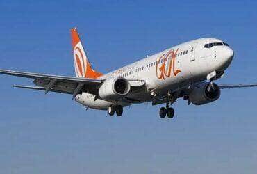 Brasília-DF- 23/02/2025 - Um avião da Gol que partiu do Aeroporto de Brasília com destino ao Aeroporto de Congonhas, em São Paulo (SP), colidiu com um pássaro e precisou voltar ao Aeroporto Juscelino Kubitschek . Foto: Divulgação | Gol