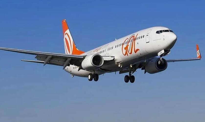Brasília-DF- 23/02/2025 - Um avião da Gol que partiu do Aeroporto de Brasília com destino ao Aeroporto de Congonhas, em São Paulo (SP), colidiu com um pássaro e precisou voltar ao Aeroporto Juscelino Kubitschek . Foto: Divulgação | Gol