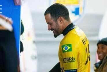 Austrália, 03/05/2025 - Italo Ferreira na etapa de Gold Coast, na Austrália, a sexta na temporada da WSL - Liga Mundial de Surfe. Foto: WSL Brasil/Divulgação