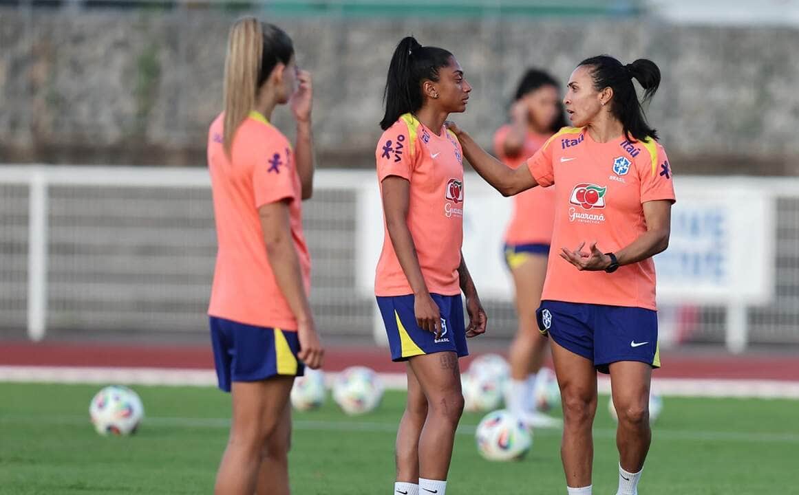 Brasil x França Feminino: saiba onde assistir ao vivo nesta sexta (27). Imagem: Lívia Villas Boas / CBF