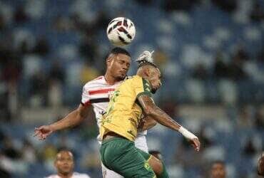 Lance de Cuiabá x Botafogo-SP. Imagem: AssCom Dourado