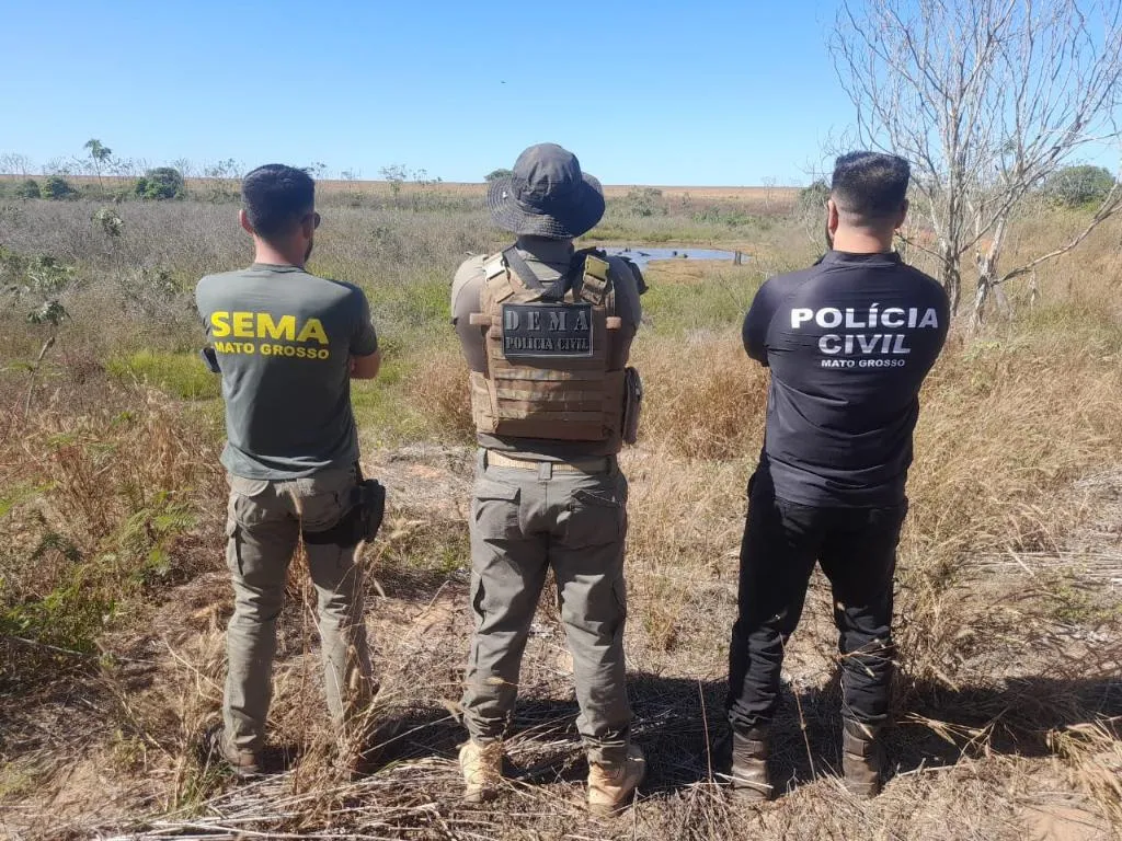Apreensão de agrotóxico revela descarte irregular em fazenda de Bom Jesus do Araguaia