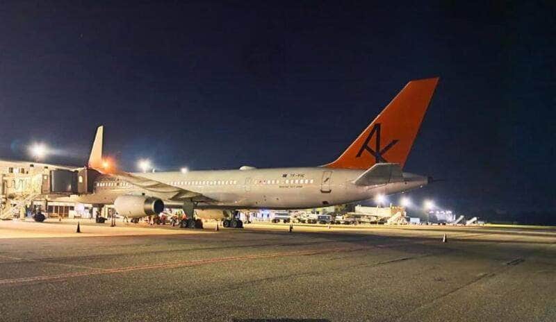 Boeing da Icelandair pousa em Cuiabá, abrindo rota para o turismo de alto padrão no Pantanal de Mato Grosso