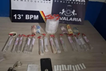 Cavalaria da PM detém faccionados com drogas durante patrulhamento em Lucas do Rio Verde