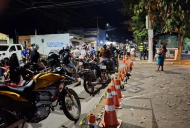 Cinco presos durante operação que fiscalizou motocicletas em Várzea Grande