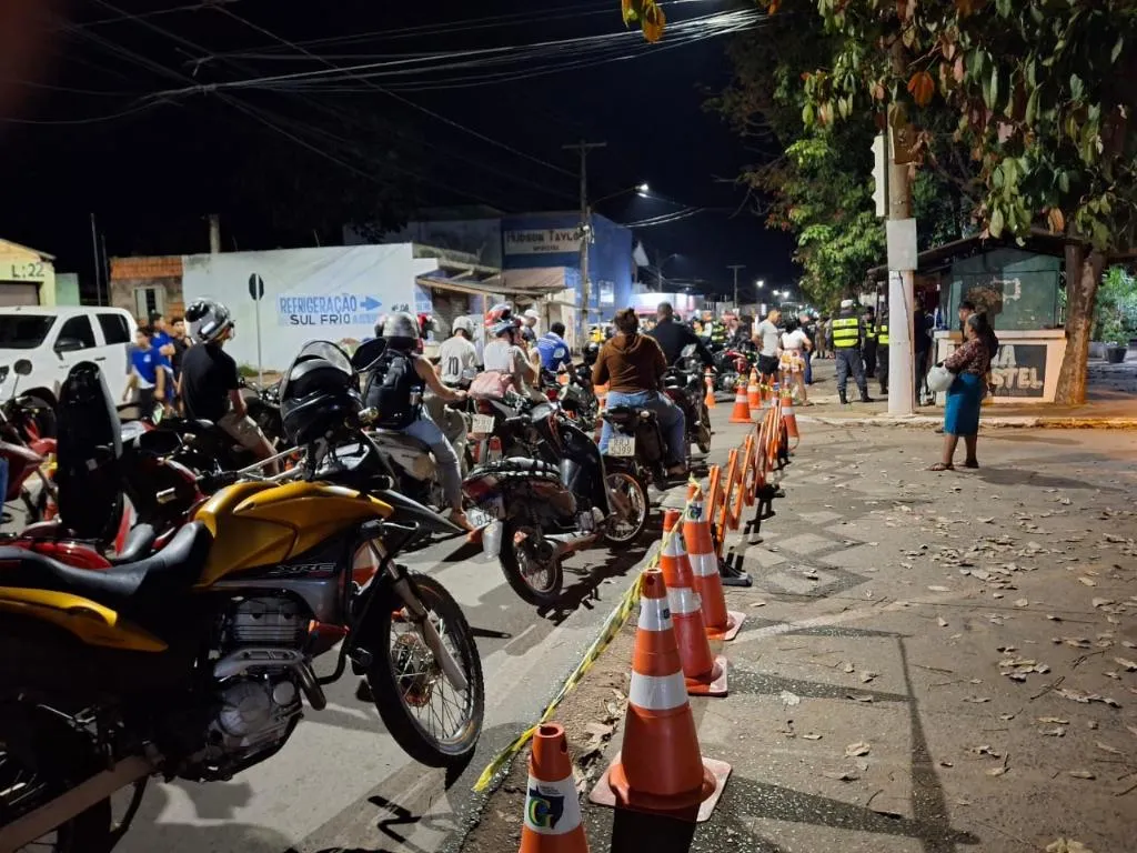 Cinco presos durante operação que fiscalizou motocicletas em Várzea Grande