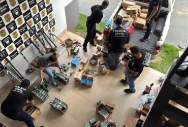 Polícia Civil apreende arsenal com 44 mil munições em operação contra comércio ilegal