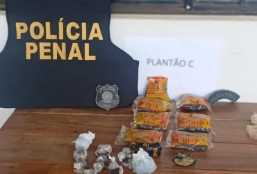 Polícia penal flagra visitantes com entorpecentes em unidades prisionais