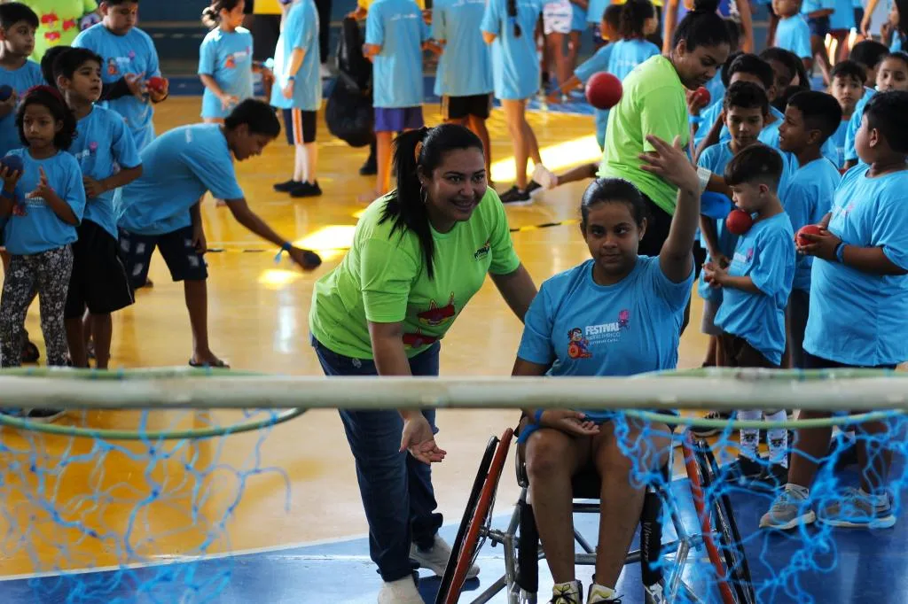 Festival paralímpico bate recorde de participantes em edição da Unemat