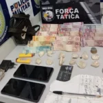 Força Tática prende homem com 12 porções de pasta base em Cuiabá