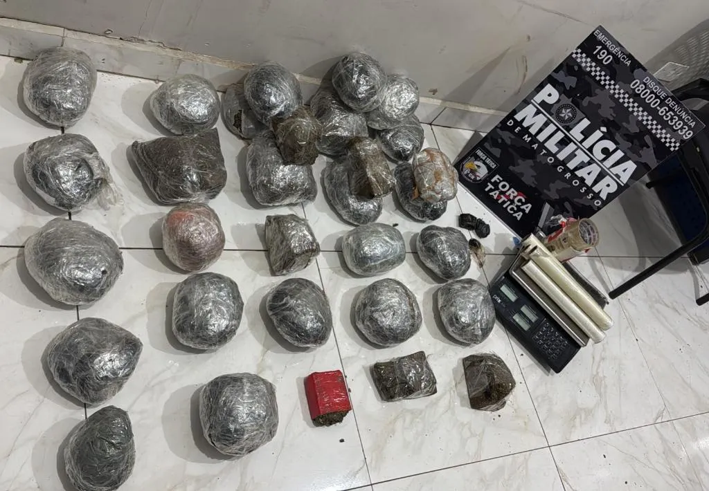 Força Tática apreende supermaconha em operação contra tráfico