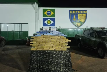 Gefron apreende 146 kg de cocaína e impõe prejuízo milionário a facções