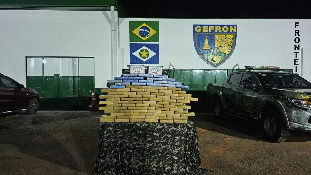 Gefron apreende 146 kg de cocaína e impõe prejuízo milionário a facções