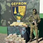 Gefron apreende drogas e armas durante operação na zona rural de Cáceres