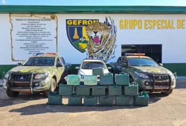 Gefron apreende 480 kg de cocaína e causa prejuízo milionário ao crime