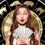 Horóscopo Chinês, mulher segurando dinheiro na mão