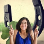 Mulher em uma nova fase de sorte