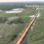 Obras em pontes na Estrada Parque Transpantaneira melhoram acúmulo de água no Pantanal