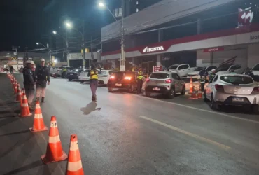 Operação prende dez motoristas por embriaguez durante Lei Seca em Cuiabá