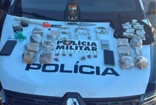 Polícia apreende drogas e prende faccionados durante ações em Cuiabá e Várzea Grande