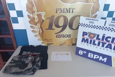 Suspeito de roubo é preso com apoio das câmeras do Vigia Mais MT