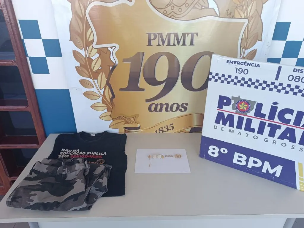 Suspeito de roubo é preso com apoio das câmeras do Vigia Mais MT