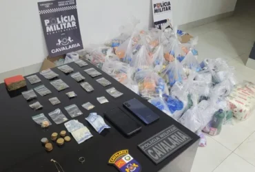 Polícia apreende drogas e 31 cestas básicas com faccionados em Nova Mutum