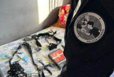 Celular foi apreendido e será periciado em investigação da 8ª fase da Operação Sniffing