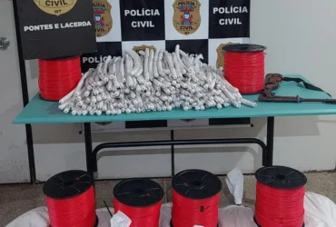 Polícia Civil apreende dinamite que seria usada em garimpo ilegal