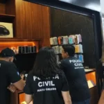 Operação Móbile apreende celulares roubados em lojas de Cuiabá e Várzea Grande
