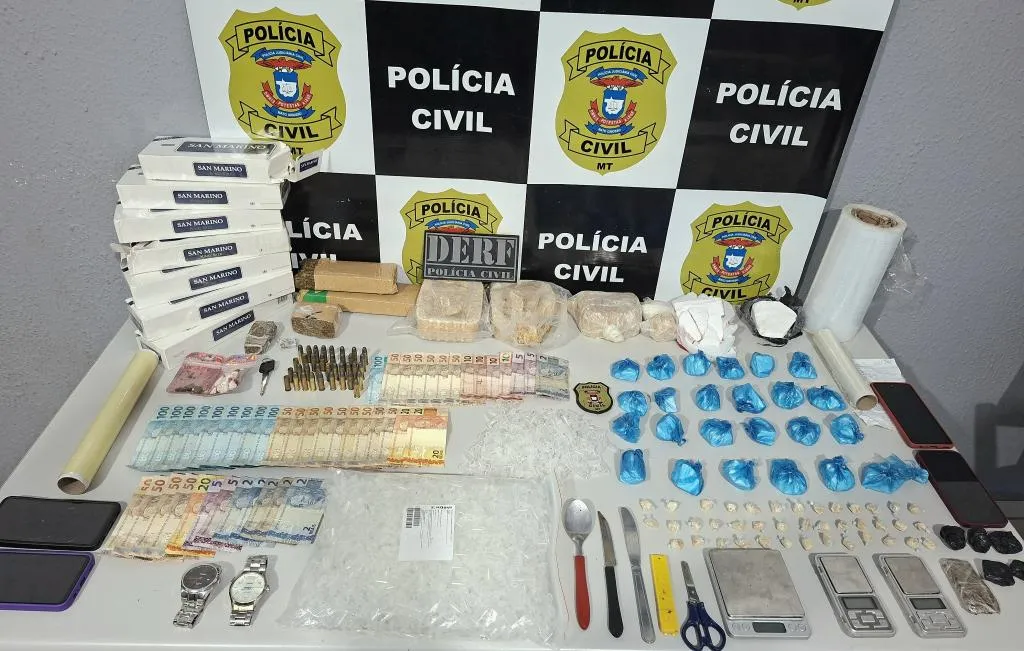 Polícia Civil apreende drogas e resgata animais silvestres em Porto Alegre do Norte