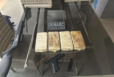 Polícia deflagra operação em Cuiabá e apreende veículos, arma e drogas