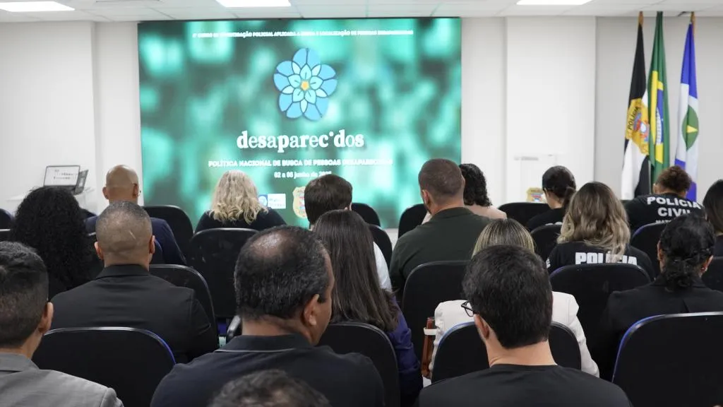 Curso sobre desaparecidos reúne policiais de sete estados em Mato Grosso