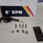 Polícia apreende adolescentes com arma e drogas em Cáceres