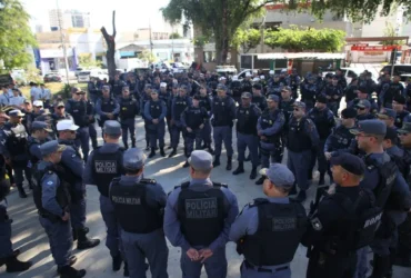 Policiamento é reforçado com mais de 300 militares em operação na região central