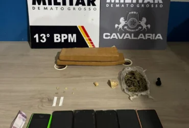 Polícia prende 12 suspeitos por tráfico em bar de Nova Mutum