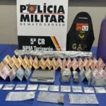 Polícia Militar apreende drogas e prende mulher por tráfico em Torixoréu