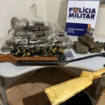 Polícia militar prende traficante e apreende 25 quilos de drogas em Mato Grosso