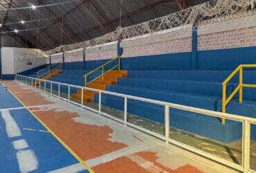 Prefeitura de Barra do Garcas revitaliza Ginasio Antonio Flandeiro no bairro Santo Antonio -CenárioMT