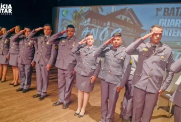 Primeiro Batalhão da Polícia Militar de Mato Grosso celebra 108 anos com homenagens