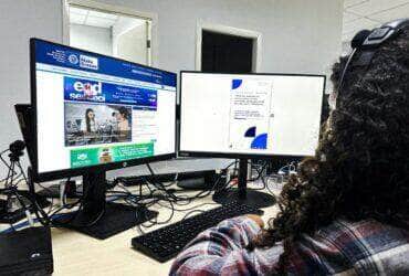 Interessados têm até domingo (15) para se inscrever no processo seletivo da Seciteci; unidade local oferece aulas noturnas em diversas áreas técnicas