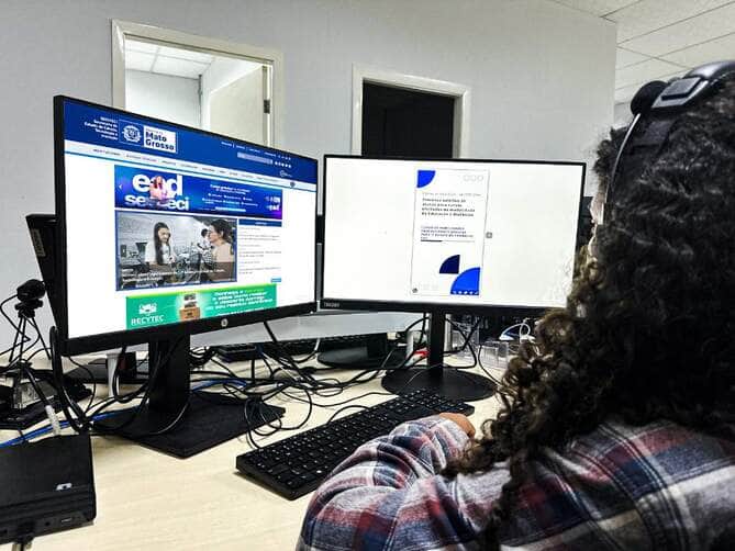 Interessados têm até domingo (15) para se inscrever no processo seletivo da Seciteci; unidade local oferece aulas noturnas em diversas áreas técnicas