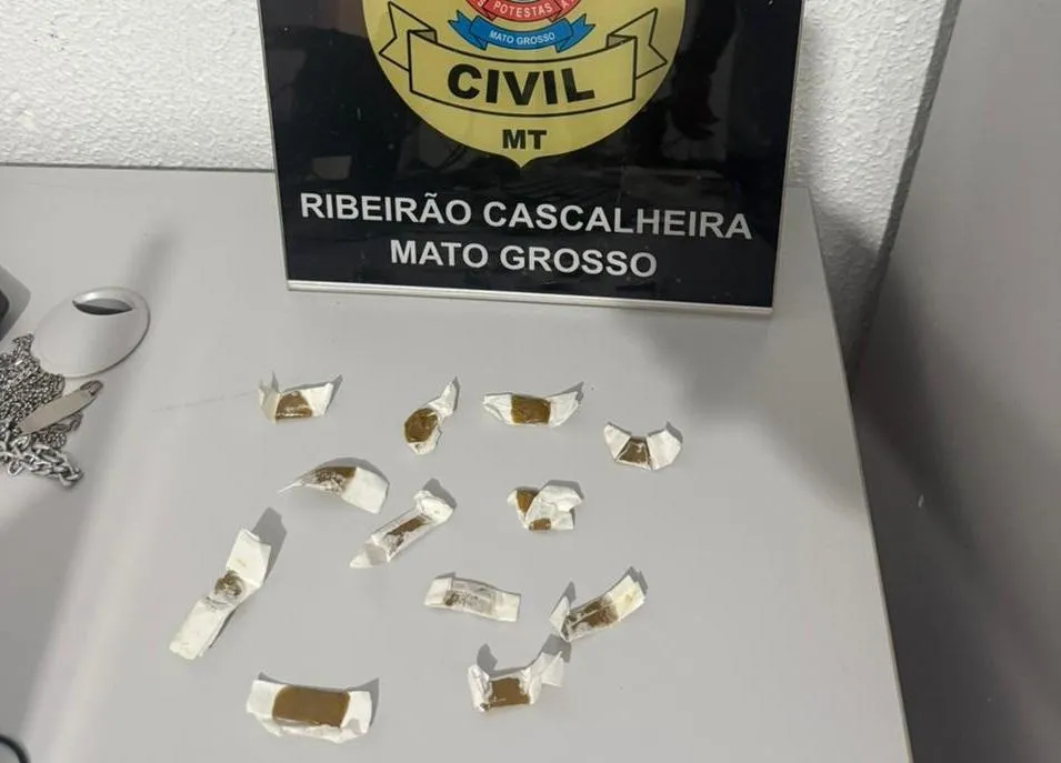 Traficante é preso com haxixe em operação da Polícia Civil