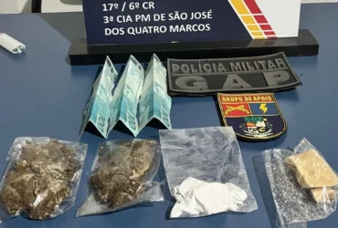 Três adolescentes são apreendidos por tráfico de drogas em operação policial