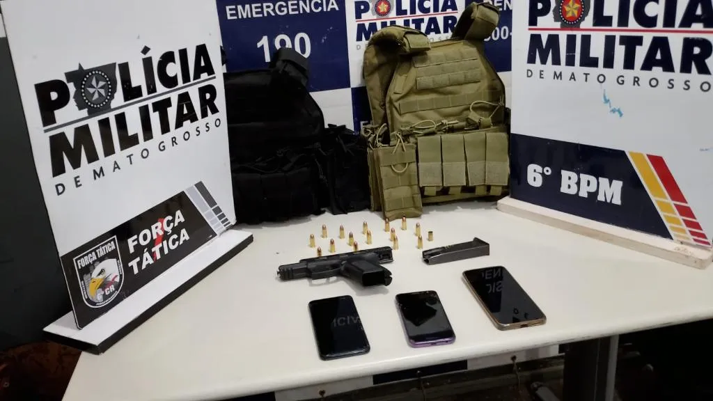 Facção: três suspeitos são detidos em flagrante por tentativa de homicídio